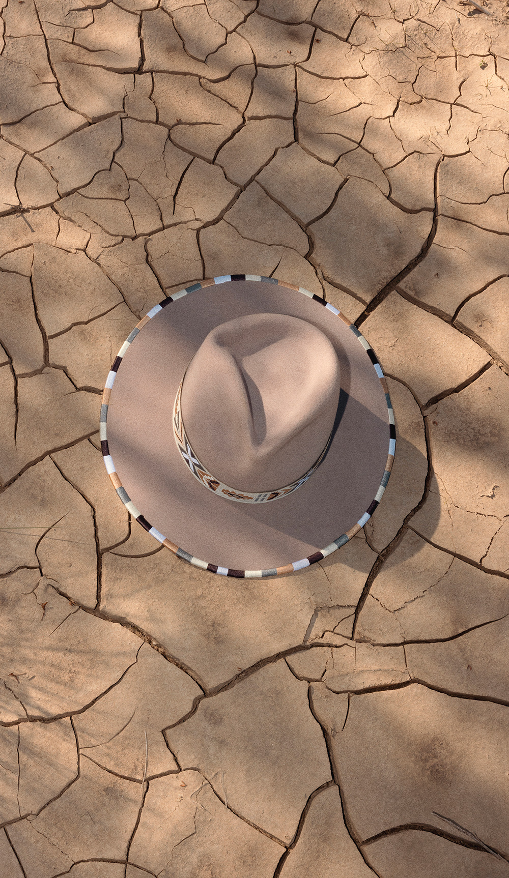 Beige hat